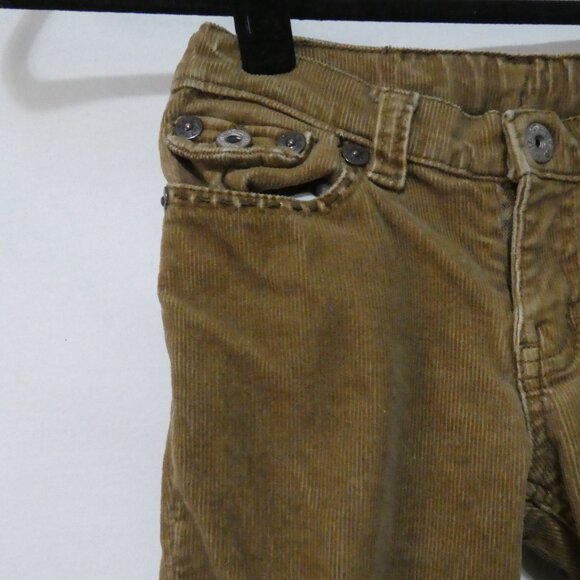 CHILDREN'S PLACE - Stretch | 6x / 7 | Vintage Brown Flared Pants | Detailed Hem - Picture 3 of 16